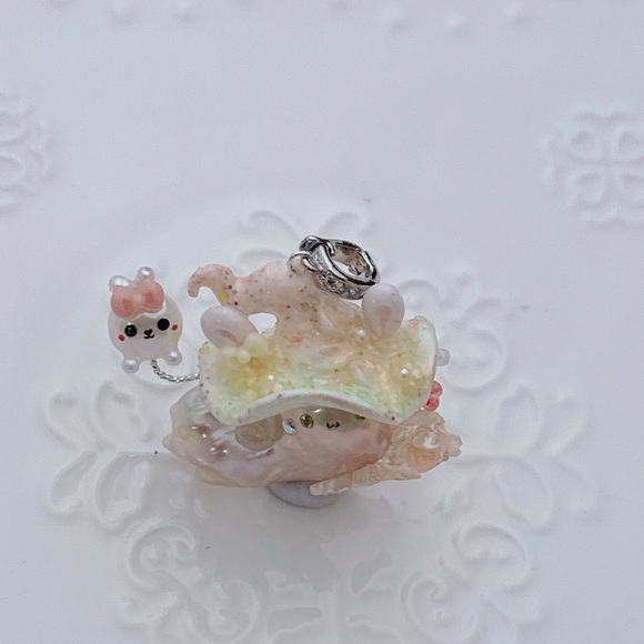 1016 New Handmade Flame Ball Pearl One of a kind Detachable Pendants - Picture 5 of 16